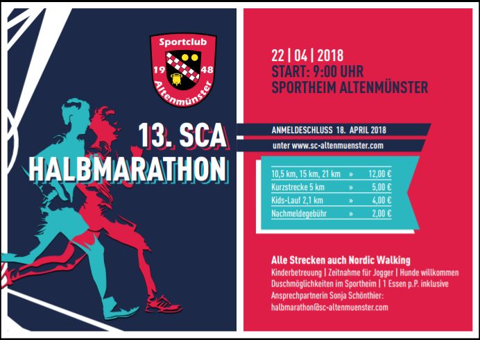 SCA Halbmarathon 2018